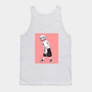 She and Her Mad Cat Tank Top